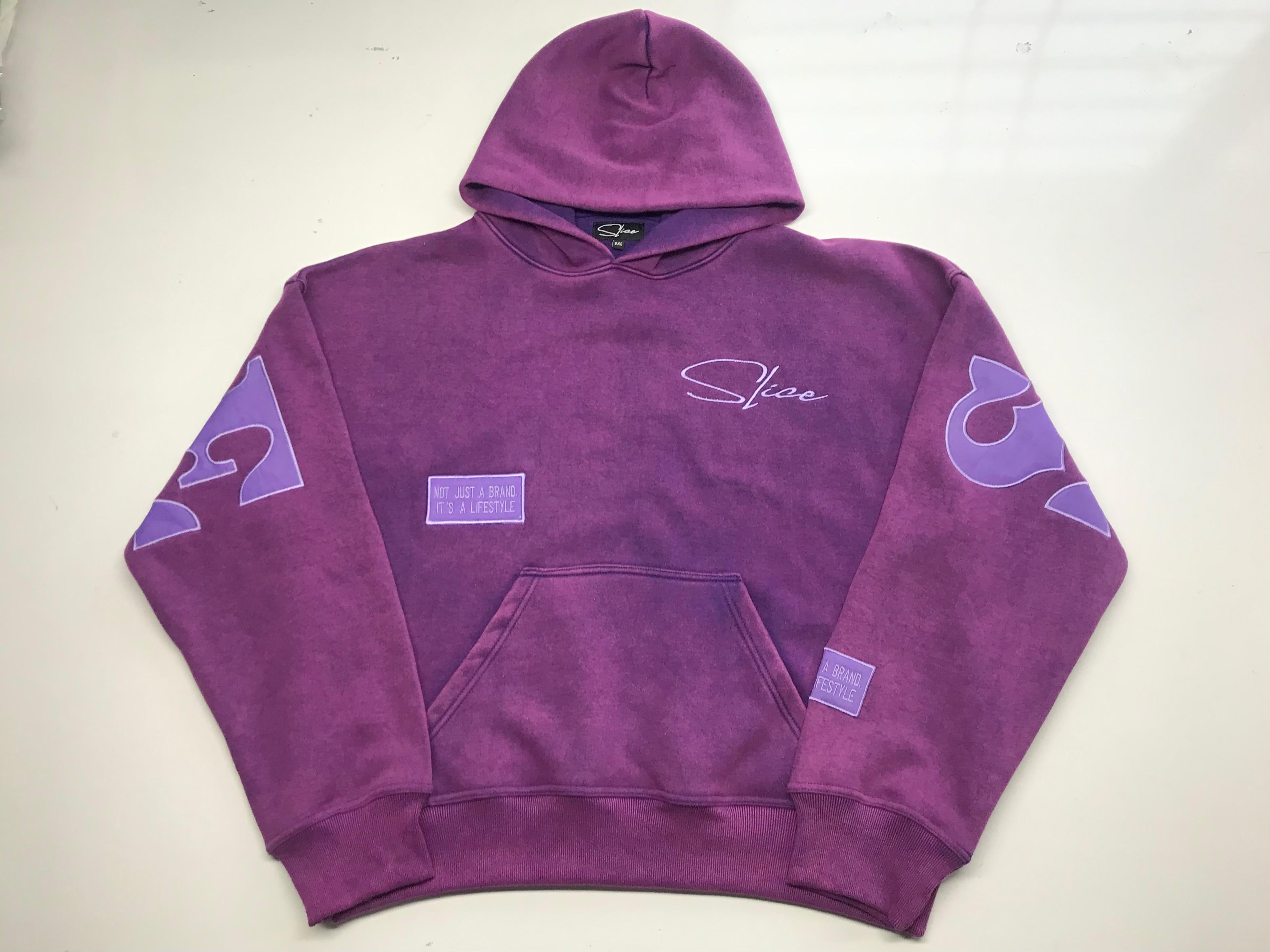 SLICE Premium Heavyweight Purple Haze Hoodie – “It’s A Lifestyle”