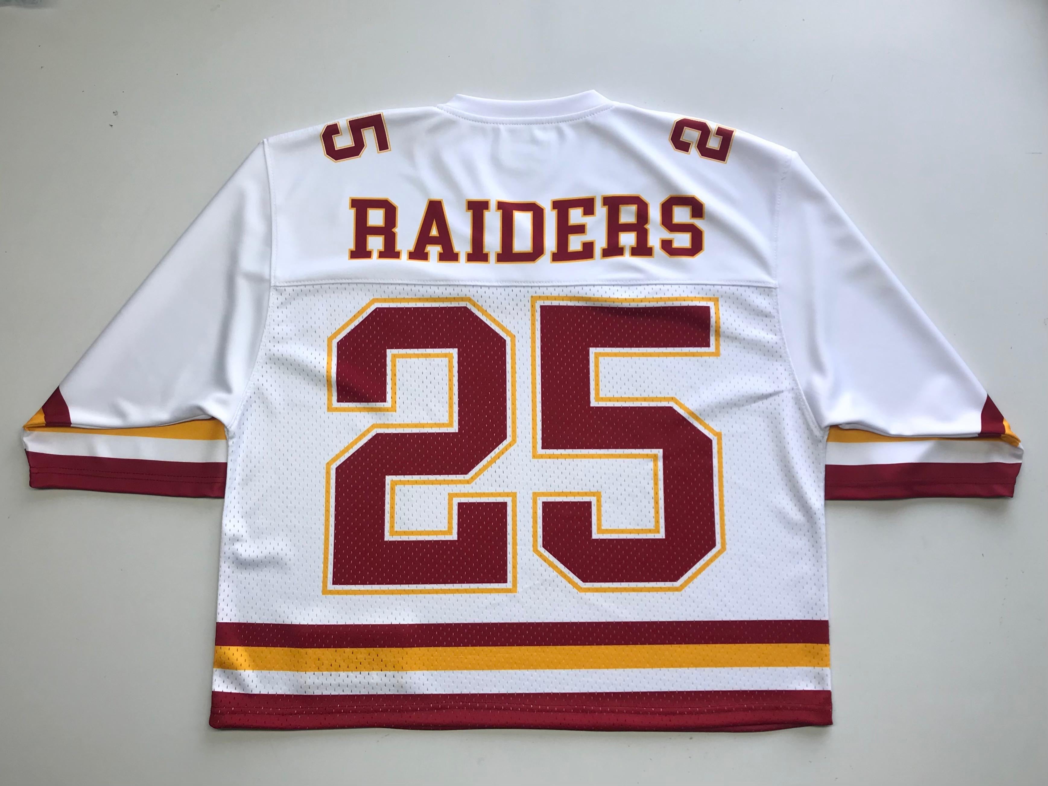 The Muck Bowl 25 Jersey “Raider White”