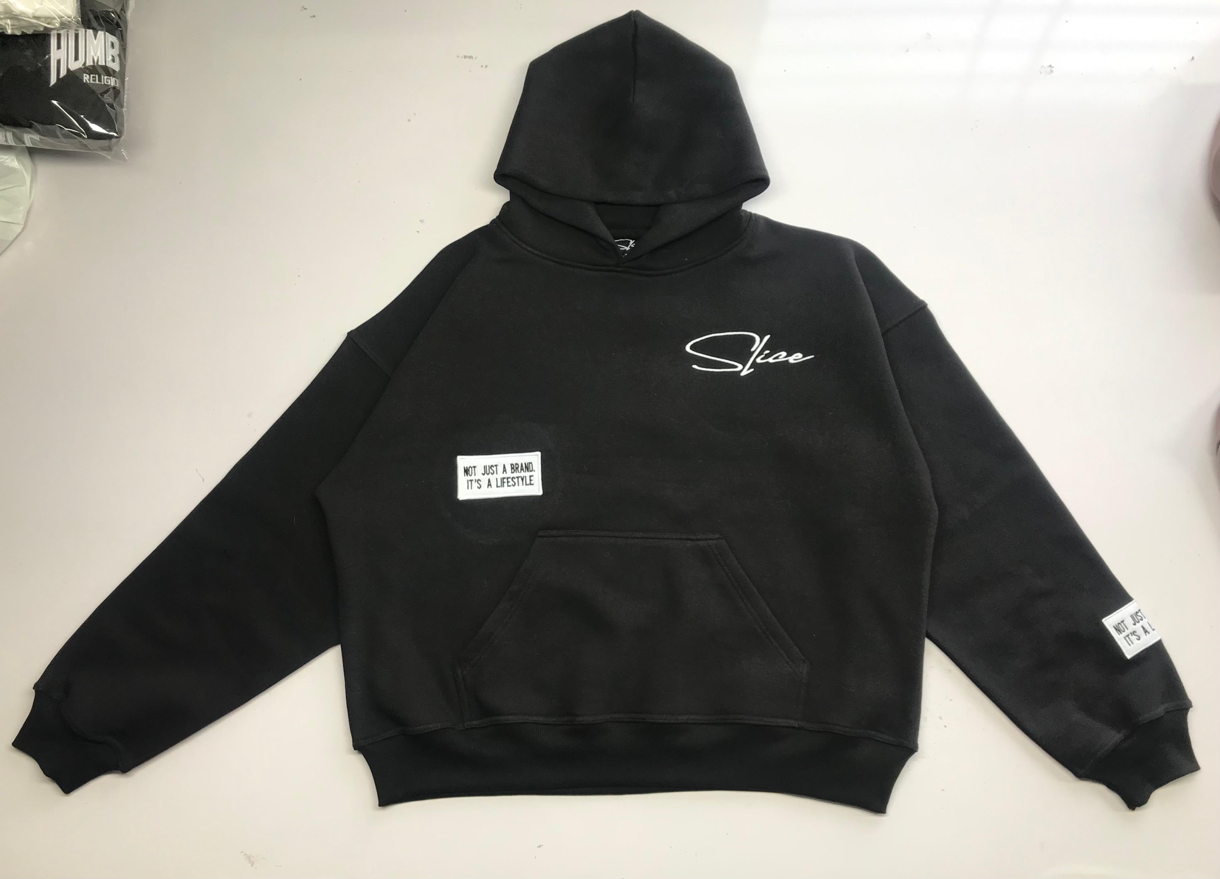 SLICE Premium Heavyweight Black Ice Hoodie – “It’s A Lifestyle”