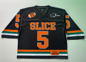 SLICE Lifestyle Jersey Black/Orange #5