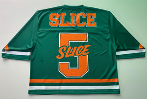 SLICE Lifestyle Jersey Green/Orange #5